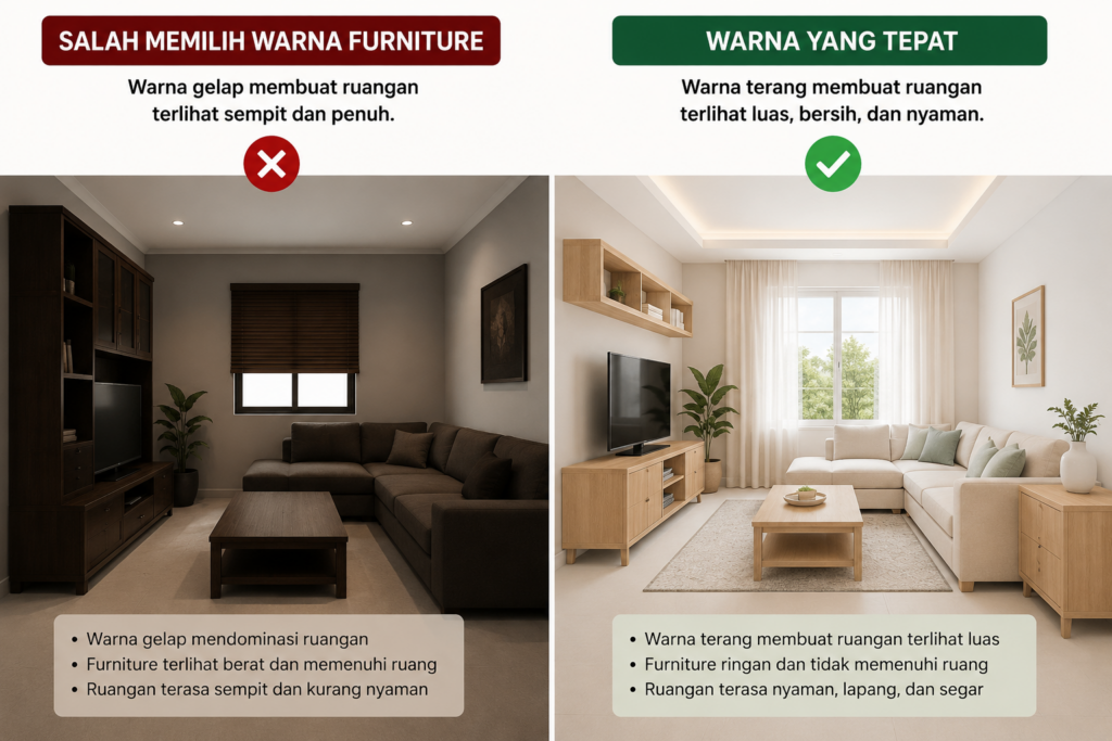 Salah Pilih Furniture? Rumah Jadi Sempit no1